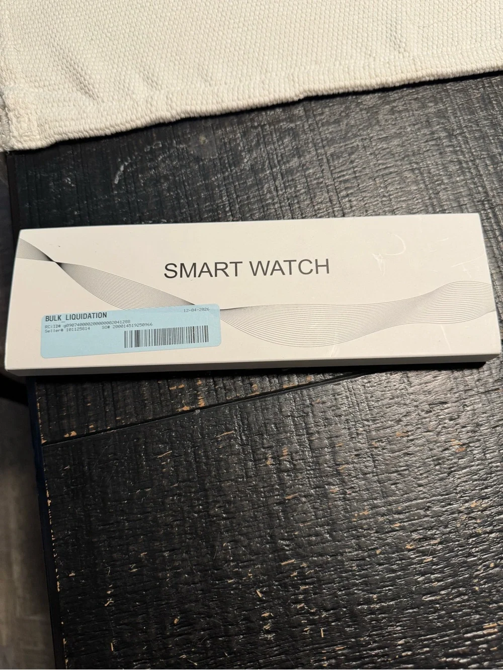 SMART WATCH - White Band Smart Watch